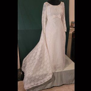 Wedding Dress Vintage 1969 (W0107)